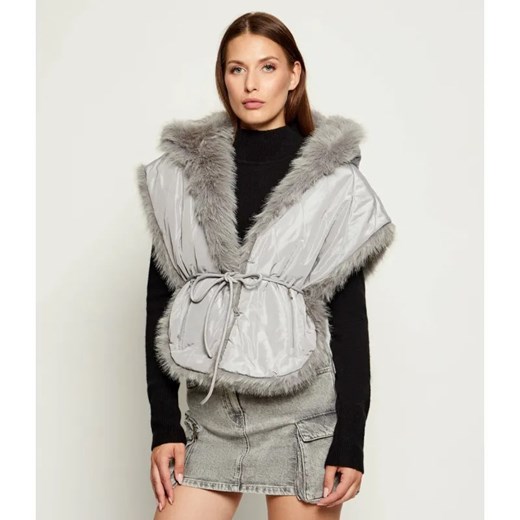Patrizia Pepe Dwustronne ponczo | Loose fit ze sklepu Gomez Fashion Store w kategorii Poncza - zdjęcie 186122414