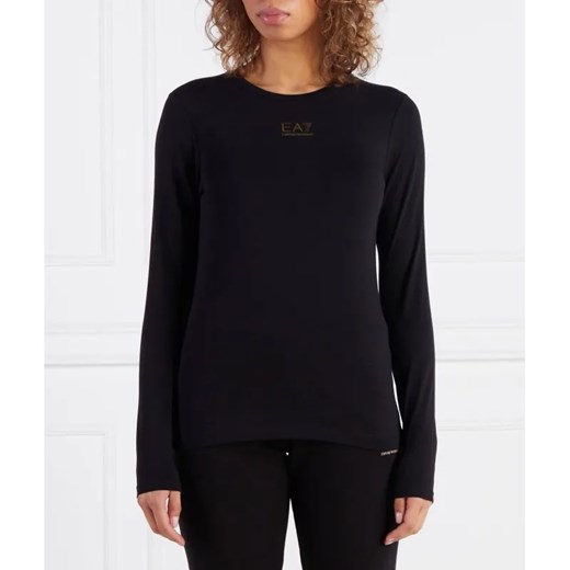 EA7 Bluzka | Regular Fit ze sklepu Gomez Fashion Store w kategorii Bluzki damskie - zdjęcie 186122443