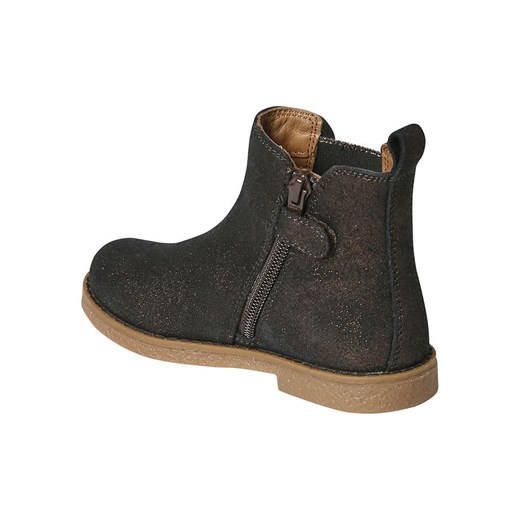 vertbaudet Skórzane sztyblety w kolorze złoto-antracytowym Vertbaudet 36 okazja Limango Polska