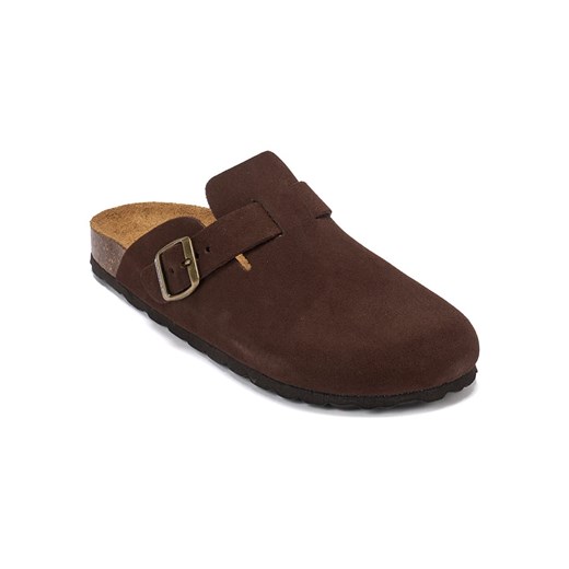 Mandel Skórzane chodaki &quot;Noe&quot; w kolorze brązowym Mandel 40 promocja Limango Polska