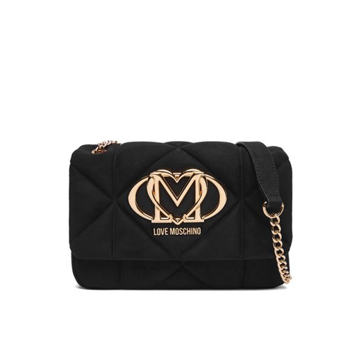 Torebka LOVE MOSCHINO JC4314PP0NKE0000 Czarny ze sklepu eobuwie.pl w kategorii Torebki damskie - zdjęcie 186124953