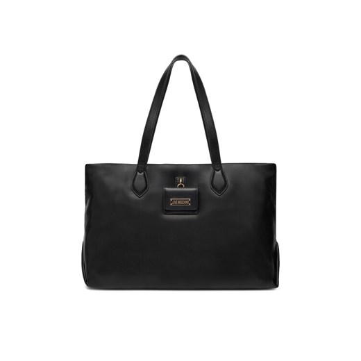 Torebka LOVE MOSCHINO JC4358PP0NKN0000 Czarny ze sklepu eobuwie.pl w kategorii Torby Shopper bag - zdjęcie 186124962