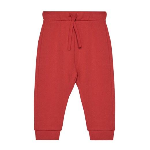 United Colors Of Benetton Spodnie dresowe 3J70GF010 Czerwony Regular Fit ze sklepu MODIVO w kategorii Spodnie chłopięce - zdjęcie 186125070