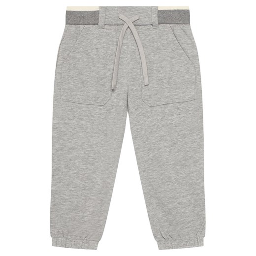United Colors Of Benetton Spodnie dresowe 32N4GF050 Szary Regular Fit ze sklepu MODIVO w kategorii Spodnie chłopięce - zdjęcie 186125110