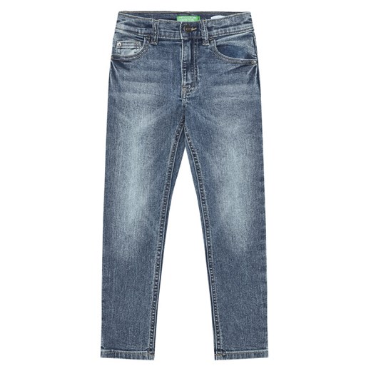United Colors Of Benetton Jeansy 4PORCE00K Granatowy Skinny Fit ze sklepu MODIVO w kategorii Spodnie chłopięce - zdjęcie 186125114