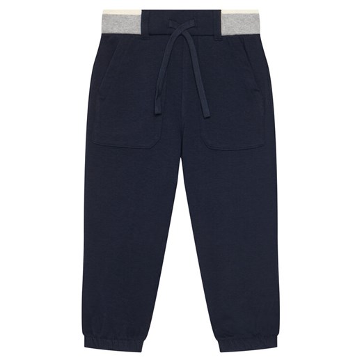 United Colors Of Benetton Spodnie dresowe 32N4GF050 Granatowy Regular Fit ze sklepu MODIVO w kategorii Spodnie chłopięce - zdjęcie 186125122