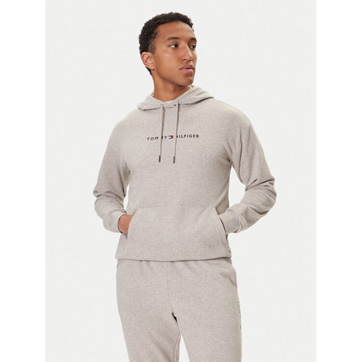 Tommy Hilfiger Bluza UM0UM03665 Beżowy Regular Fit ze sklepu MODIVO w kategorii Bluzy męskie - zdjęcie 186125171