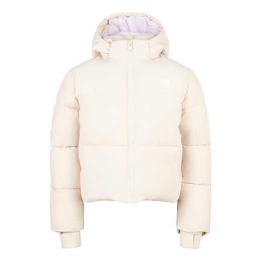 Kurtka dziecięca New Balance LAKG0230BIS – beżowa ze sklepu New Balance Poland w kategorii Kurtki dziewczęce - zdjęcie 186126004
