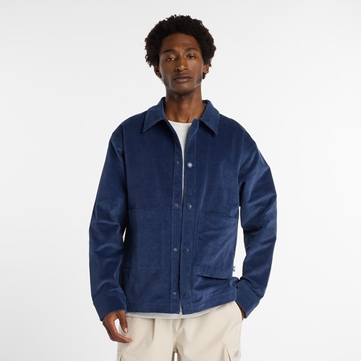 Kurtka męska New Balance MT53524NNY – granatowa ze sklepu New Balance Poland w kategorii Kurtki męskie - zdjęcie 186126044