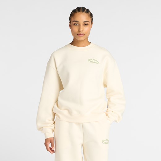 Bluza damska New Balance WT53516PEF – beżowa New Balance M New Balance Poland