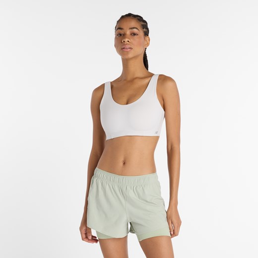 Biustonosz New Balance WB51052GYM – biały ze sklepu New Balance Poland w kategorii Biustonosze - zdjęcie 186126061