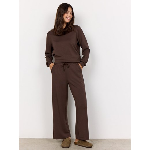 soyaconcept® Damskie spodnie do biegania - SC-Banu 33 Kobiety Modal czekoladowy jednolity ze sklepu vangraaf w kategorii Spodnie damskie - zdjęcie 186126124