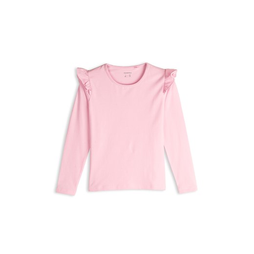 GATE Bawełniana koszulka z falbankami 3Y ze sklepu gateshop w kategorii Bluzki dziewczęce - zdjęcie 186126244