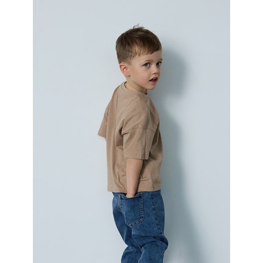 Reserved - Jegginsy z bawełną - niebieski Reserved 98 (2-3 lata) Reserved promocja