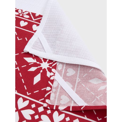 Sinsay - Ścierki kuchenne 2 pack - wielobarwny Sinsay One Size Sinsay