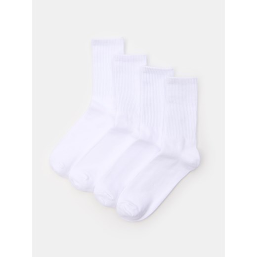 Sinsay - Skarpetki 4 pack - biały Sinsay 43/46 Sinsay