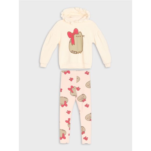 Sinsay - Komplet: bluza i legginsy Pusheen the Cat - wielobarwny ze sklepu Sinsay w kategorii Komplety dziewczęce - zdjęcie 186130271