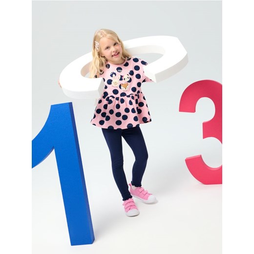 Sinsay - Komplet dzianinowy z baskinką - wielobarwny ze sklepu Sinsay w kategorii Komplety dziewczęce - zdjęcie 186130313