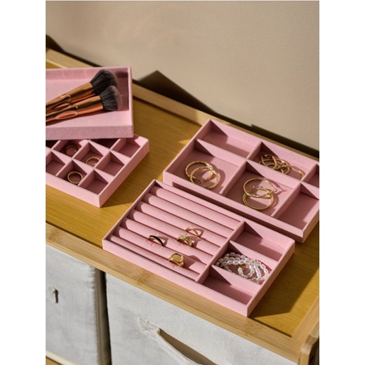 Sinsay - Organizer na biżuterię - różowy Sinsay One Size Sinsay