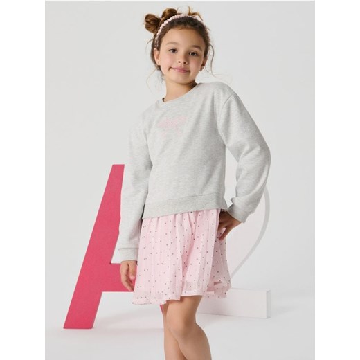 Sinsay - Sukienka z dresową górą i tiulowym dołem - wielobarwny ze sklepu Sinsay w kategorii Sukienki dziewczęce - zdjęcie 186130364