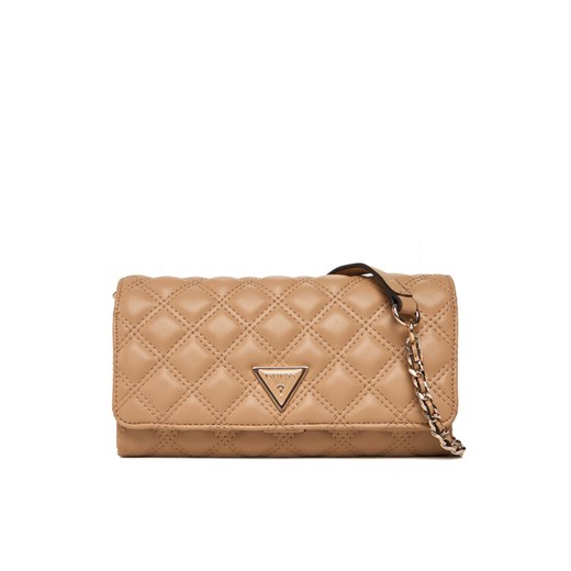 Torebka Guess Giully II Mini HWQG96 73750 Beżowy ze sklepu eobuwie.pl w kategorii Kopertówki - zdjęcie 186130460
