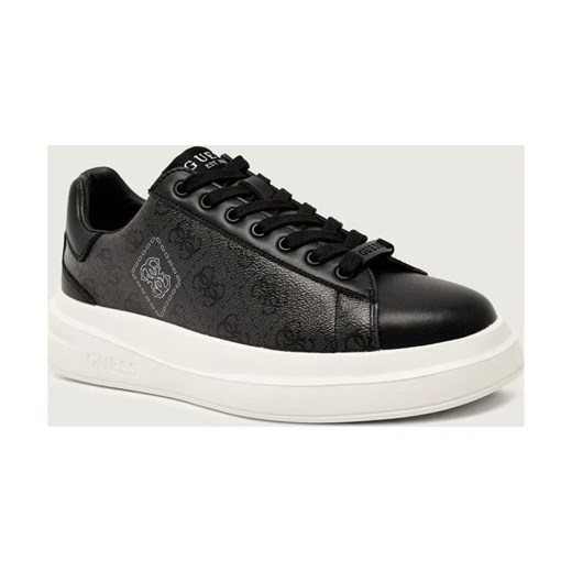 Guess Sneakersy ELBA | z dodatkiem skóry ze sklepu Gomez Fashion Store w kategorii Buty sportowe męskie - zdjęcie 186132560