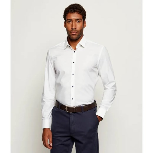 BOSS BLACK Koszula H-HANK-s-kent-C3-253 | Slim Fit | stretch ze sklepu Gomez Fashion Store w kategorii Koszule męskie - zdjęcie 186132691