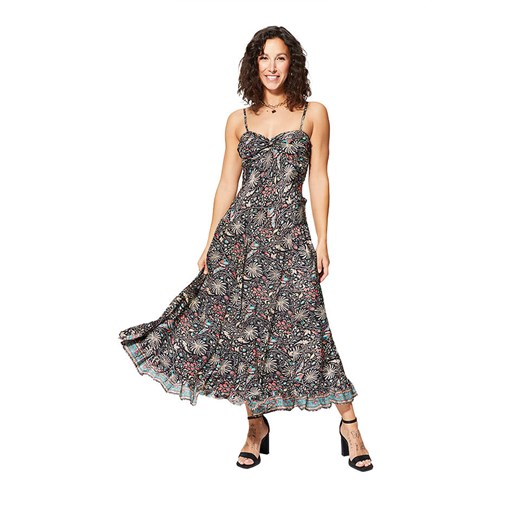 Aller Simplement Sukienka w kolorze czarno-kremowym ze sklepu Limango Polska w kategorii Sukienki - zdjęcie 186133691