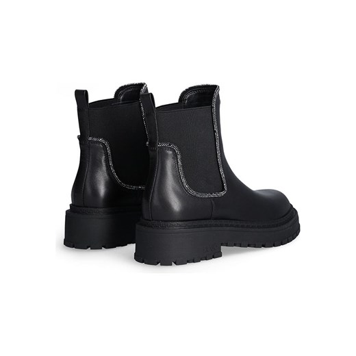 Liu Jo Skórzane sztyblety w kolorze czarnym Liu Jo 37 promocyjna cena Limango Polska