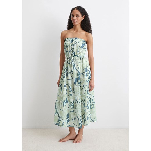 Marc O´Polo Beachwear Sukienka w kolorze zielono-niebieskim ze sklepu Limango Polska w kategorii Sukienki - zdjęcie 186133911