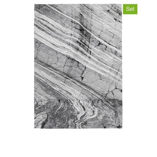 Blanc Ściereczki (2 szt.) &quot;Orphic&quot; w kolorze szarym do naczyń ze sklepu Limango Polska w kategorii Ścierki kuchenne - zdjęcie 186133950