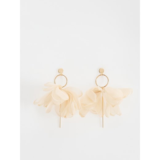 Reserved - Wiszące kolczyki - złamana biel Reserved ONE SIZE okazja Reserved