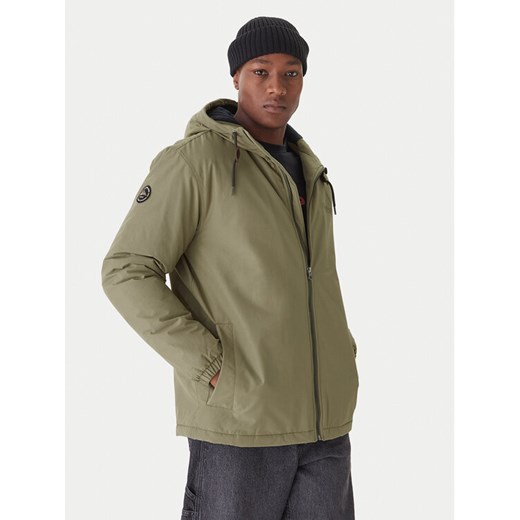 Quiksilver Kurtka przejściowa June Battle EQYJK04172 Zielony Regular Fit ze sklepu MODIVO w kategorii Kurtki męskie - zdjęcie 186136523
