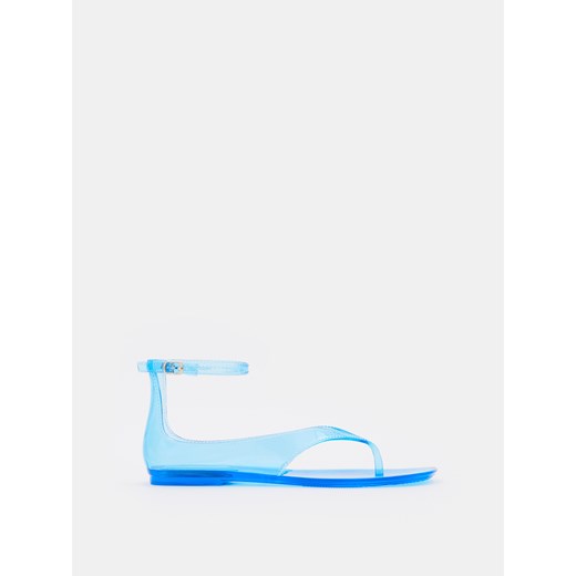 Mohito - Japonki gumowe - granatowy ze sklepu Mohito w kategorii Klapki damskie - zdjęcie 186137614