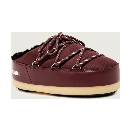 Moon Boot Ocieplane mule EVX | shearling ze sklepu Gomez Fashion Store w kategorii Klapki damskie - zdjęcie 186139360