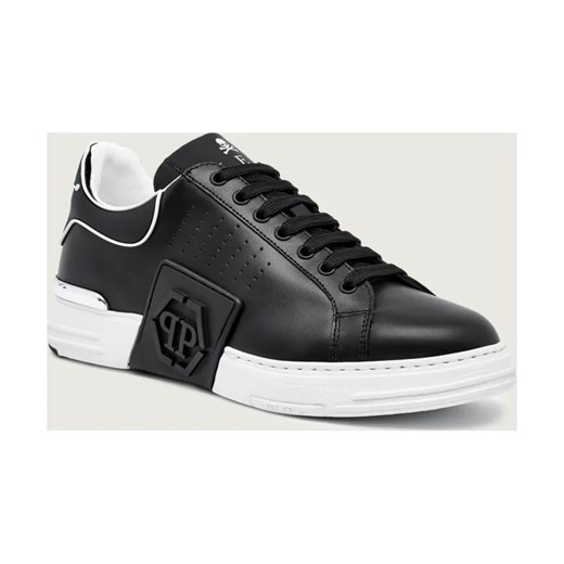 Philipp Plein Skórzane sneakersy Hexagon AABS ze sklepu Gomez Fashion Store w kategorii Buty sportowe męskie - zdjęcie 186139370