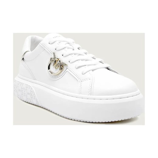 Pinko Skórzane sneakersy YOKO ze sklepu Gomez Fashion Store w kategorii Buty sportowe damskie - zdjęcie 186139411