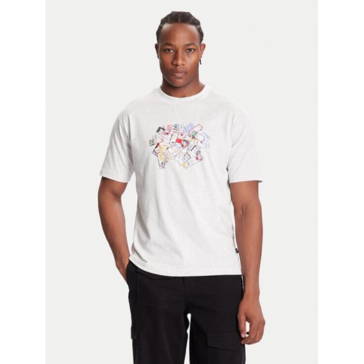 New Balance T-Shirt MT53905 Szary Regular Fit ze sklepu MODIVO w kategorii T-shirty męskie - zdjęcie 186140804