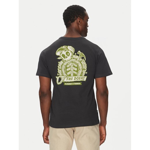 Element T-Shirt ELYZT00519 Czarny Regular Fit ze sklepu MODIVO w kategorii T-shirty męskie - zdjęcie 186140811