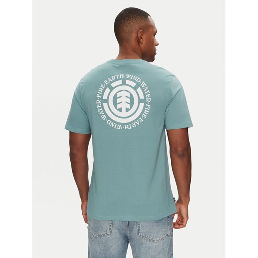 Element T-Shirt ELYZT00490 Zielony Regular Fit ze sklepu MODIVO w kategorii T-shirty męskie - zdjęcie 186140831