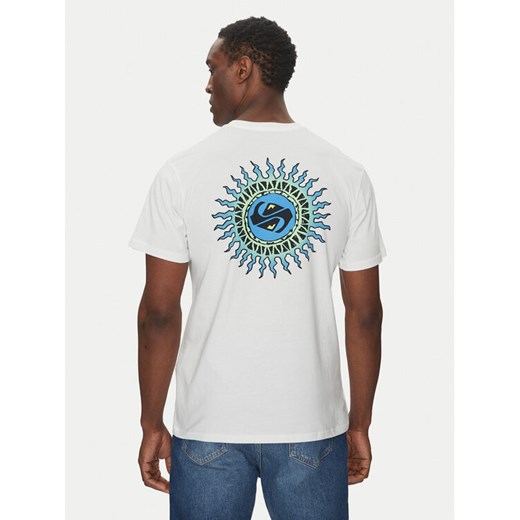 Quiksilver T-Shirt EQYZT08046 Biały Regular Fit ze sklepu MODIVO w kategorii T-shirty męskie - zdjęcie 186140880