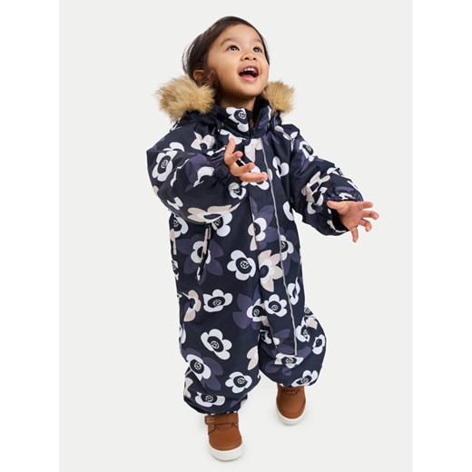 Reima Kombinezon zimowy Lappi 5100129C Czarny Regular Fit ze sklepu MODIVO w kategorii Kombinezony damskie - zdjęcie 186140882