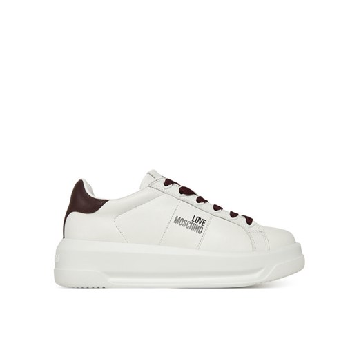 LOVE MOSCHINO Sneakersy JA15315G0NIA110D Biały ze sklepu MODIVO w kategorii Buty sportowe damskie - zdjęcie 186140890
