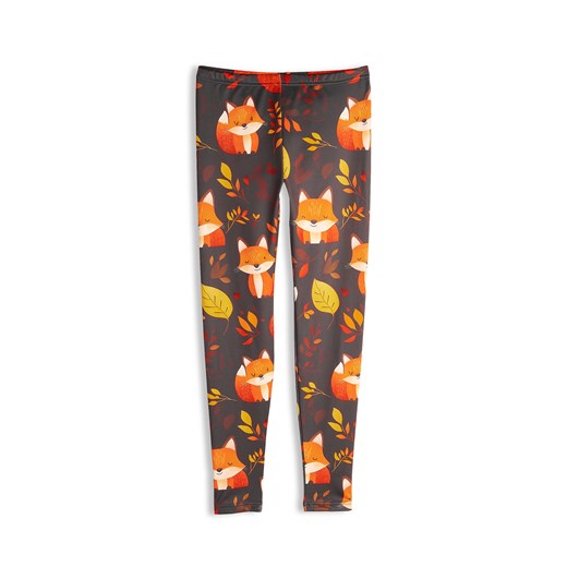 GATE Wzorzyste ocieplane legginsy 6Y Gate 6Y gateshop