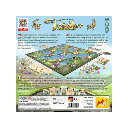 Zoch Gra planszowa &quot;Sprzedawcy staroci z Highlands&quot; - 10+ Zoch onesize okazyjna cena Limango Polska