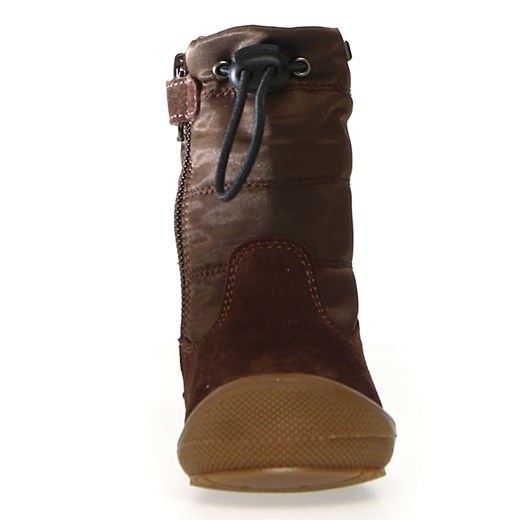 Naturino Kozaki zimowe w kolorze brązowym Naturino 22 wyprzedaż Limango Polska