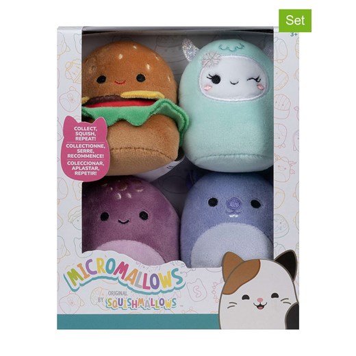 Squishmallows 4-częściowy zestaw maskotek &quot;Carl, Yollie, Javari, Tudor&quot; - wys. 15 cm - 3+ ze sklepu Limango Polska w kategorii Zabawki - zdjęcie 186144454
