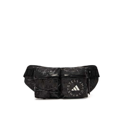 Saszetka nerka adidas by Stella McCartney BumShine JY4201 Czarny ze sklepu eobuwie.pl w kategorii Nerki - zdjęcie 186144653