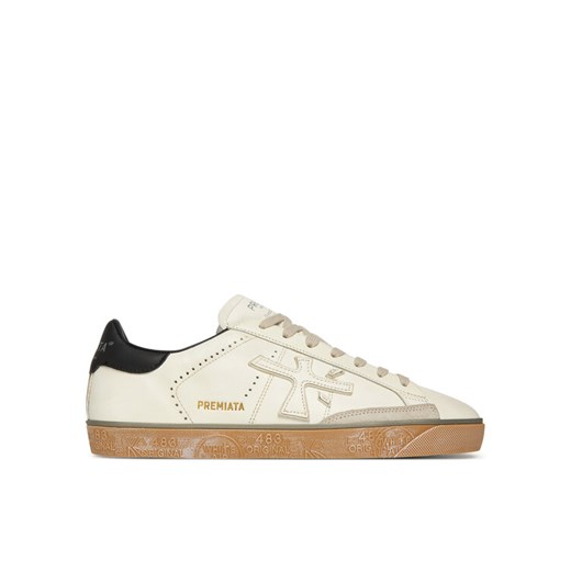 Sneakersy Premiata STEVEN VAR 6977 Biały ze sklepu eobuwie.pl w kategorii Buty sportowe męskie - zdjęcie 186144660