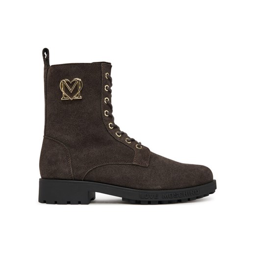 Trzewiki LOVE MOSCHINO JA24254G0NIG0313 Brązowy ze sklepu eobuwie.pl w kategorii Botki - zdjęcie 186144673